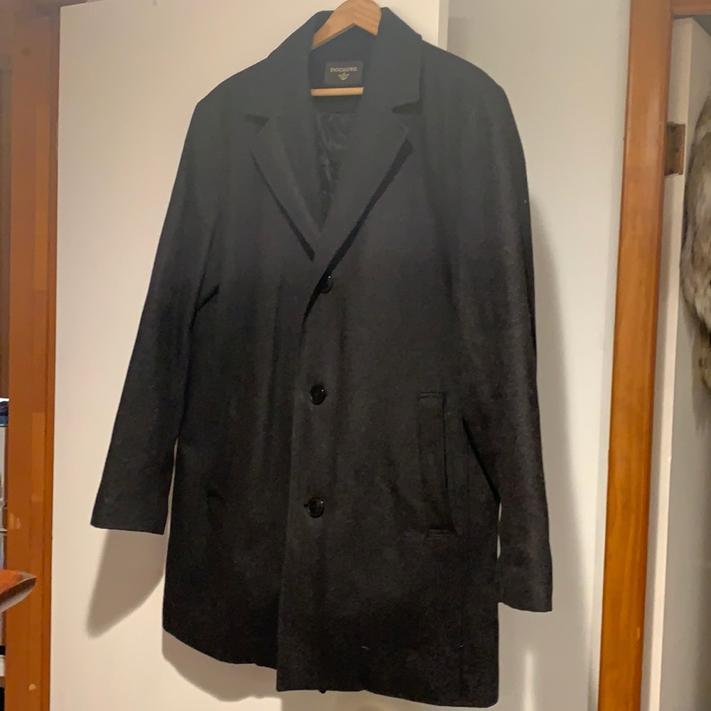 Men’s Gray Dockers Coat